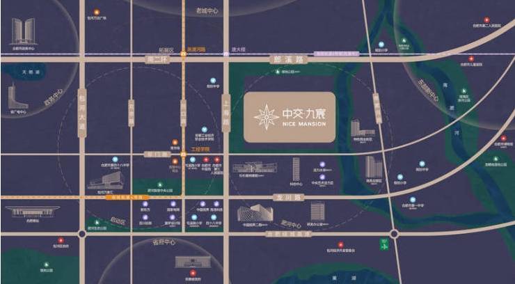 中交九宸-合肥新盘必买楼盘发布：官方售楼处电线小时电线最新房价楼盘评测(图2)