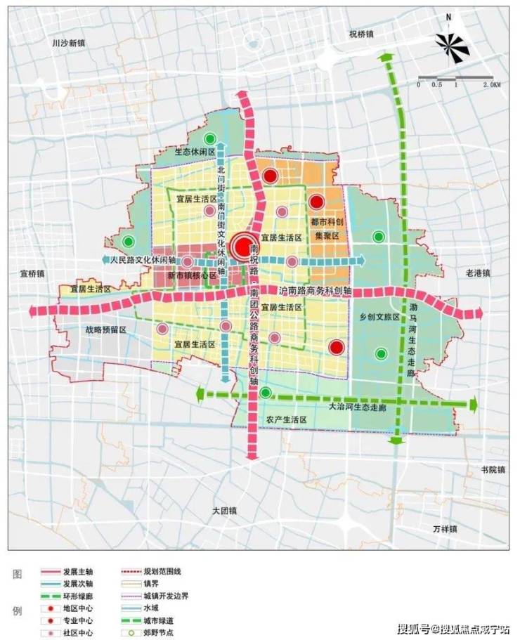 首先,根据规划,惠南定位为"祝桥-惠南综合发展型城镇圈的核心镇",接