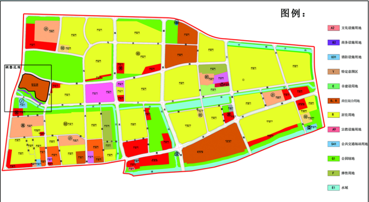 《揚州市w8單元(北園片區)控制性詳細規劃局部調整方案》批前公示