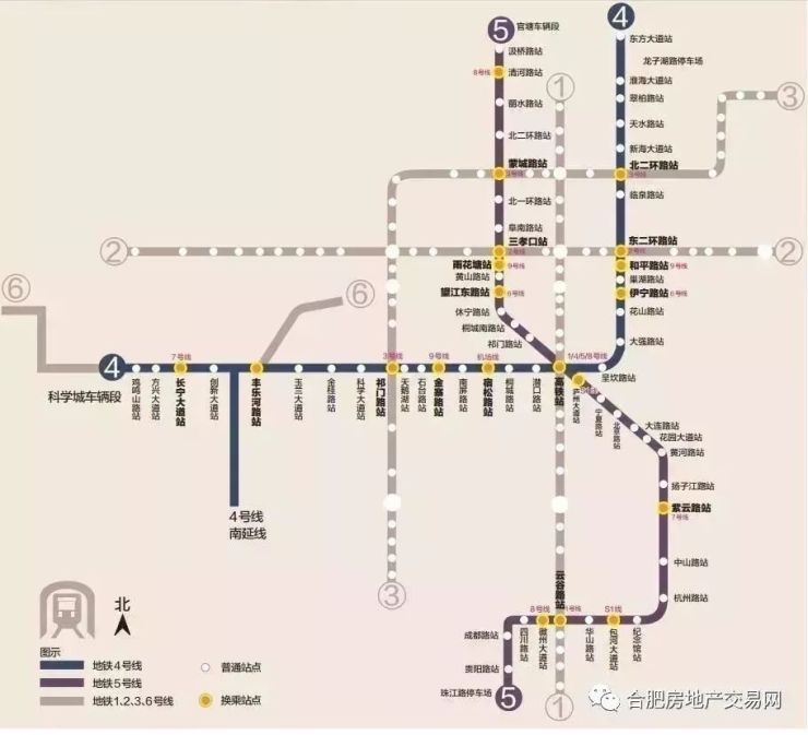 重磅合肥地鐵46號線或將拆分重組空港s1號線路曝光這7條地鐵再曝大