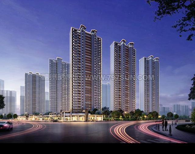 赣州经开区新楼盘天空之城全新效果图出炉