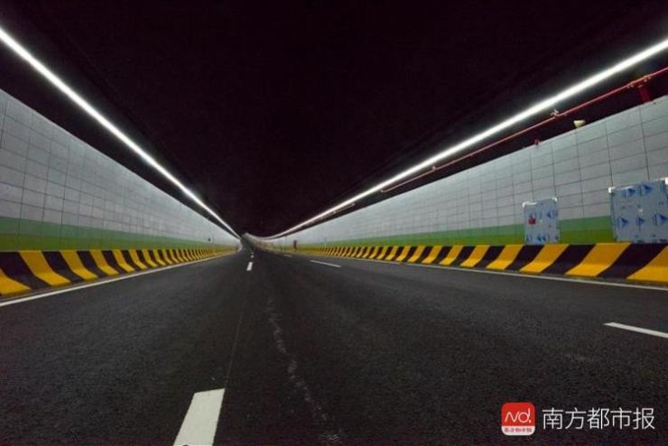 重磅今起珠海一隧道试运行横琴往到香洲西区多一条通道