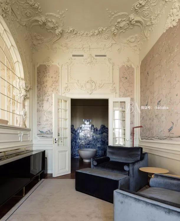 现代洛可可简约或繁复线条感成就奢华感