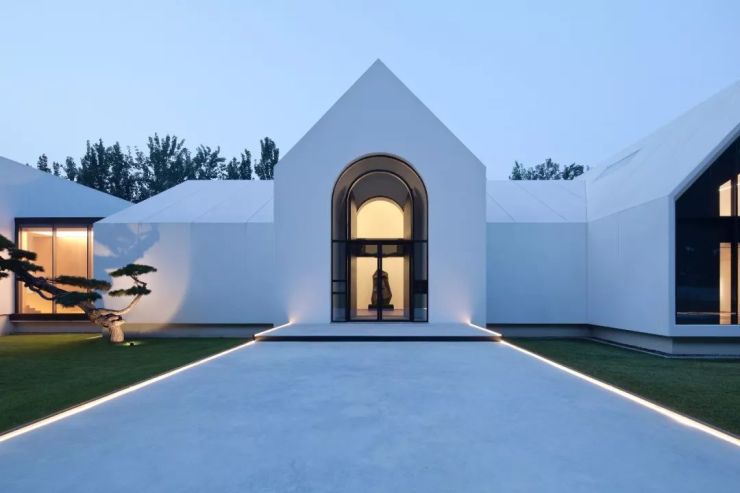 北京'松美术馆',纯净庭院空间重书东方写意 \/ 朱周空间设计