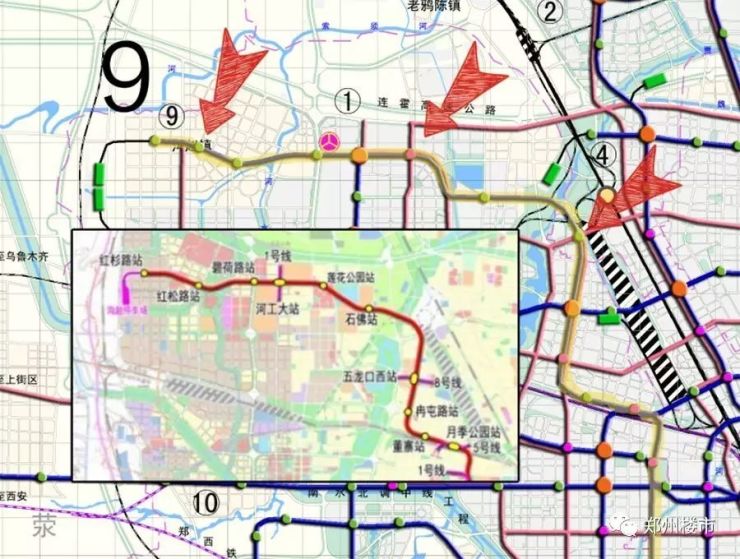 还有什么线路变动?附最新郑州地铁规划图