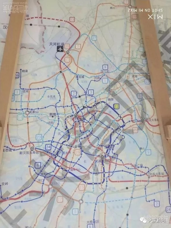 武汉23号线地铁线路图,武汉地铁23号线规划图,武汉23号线地铁线