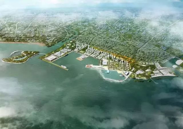 遗产再生线性公园海绵城市海螺岛百年老港变开放街区