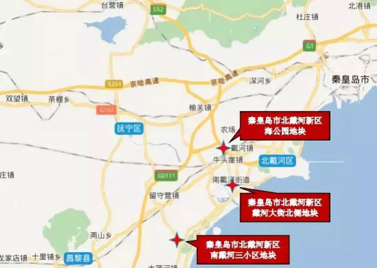 二,戴河大街北側地塊公司通過合作方式獲取秦皇島市北戴河新區戴河