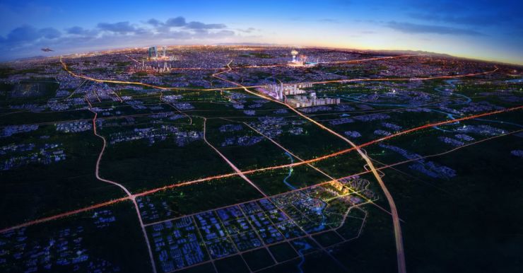 城市系列—都市青年共创空间首创公园城,首创紫悦台,首创新悦都等