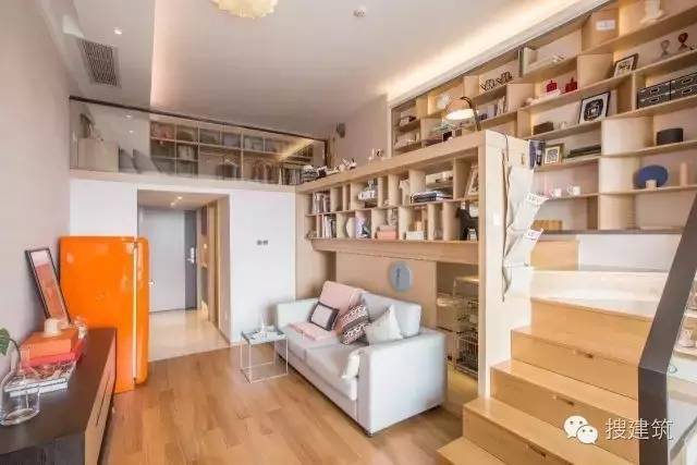 9米层高,做了个"三连跃"的loft式户型