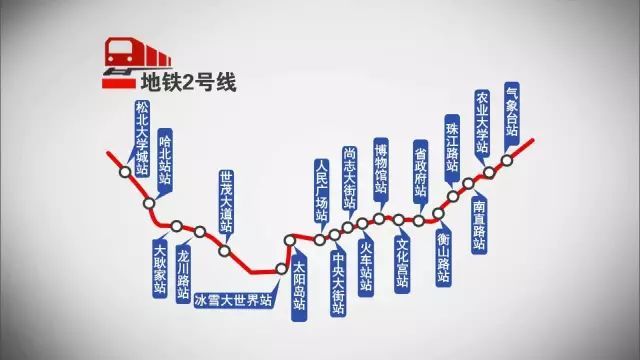 【地铁播报】哈尔滨地铁2号线隧道预计春节前