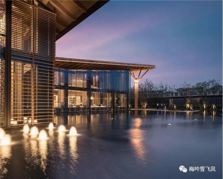 盘上海天华苏南旭辉吴越府精致新亚洲风城市庭院