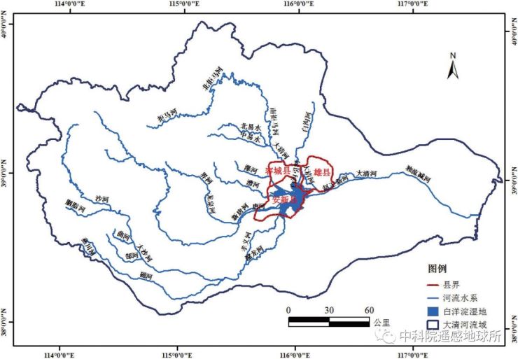 雄安新区地处海河流域大清河水系,河流水系发育,历史上是洪涝灾害频发