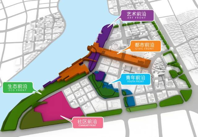 浦东前滩规划图图片
