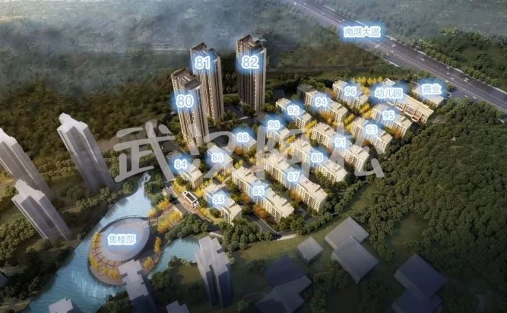 清江山水四期总平面图