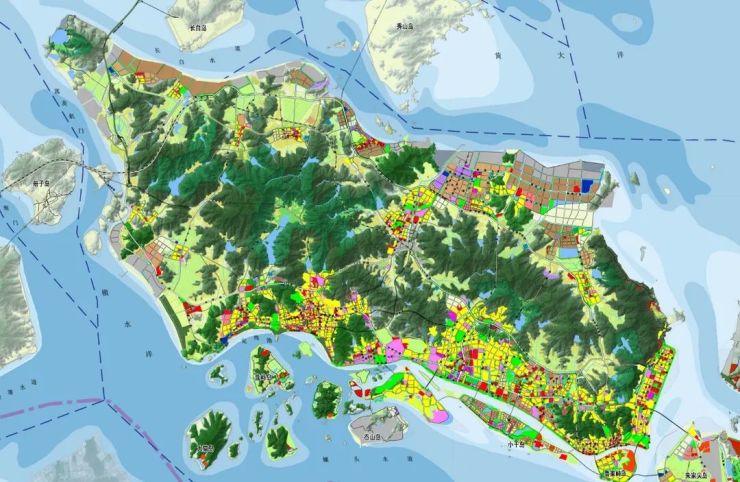 舟山城市总体规划修改公示啦自贸区创业安居新天地