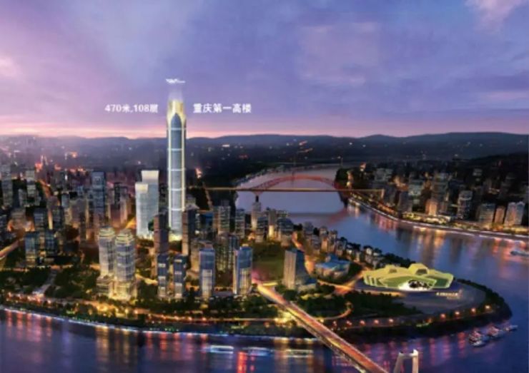 世界花开,楼王亮相!江北嘴进入第一高楼时代