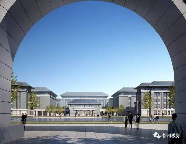 江苏师范大学科文学院新校区效果图曝光,真是太漂亮了,计划九月开工