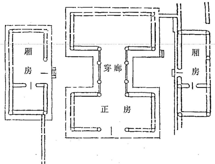 宋代里坊制解体,城市结构和布局起了根本变化,城市住宅形制亦呈多样化