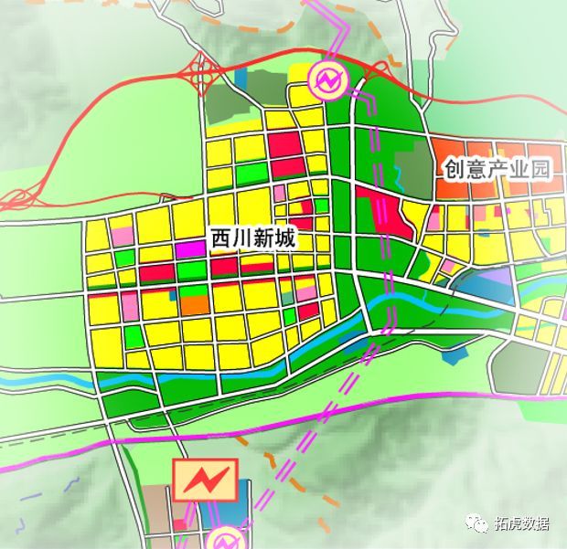 西宁市规划图2021图片