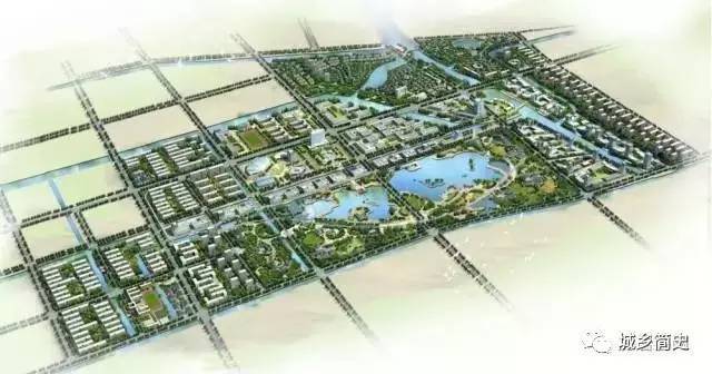 海门滨海工业新区-中央商务区和森林公园概念