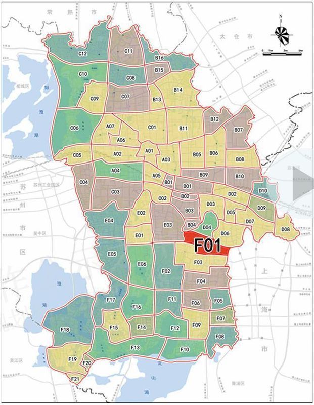 昆山高新区范围地图图片