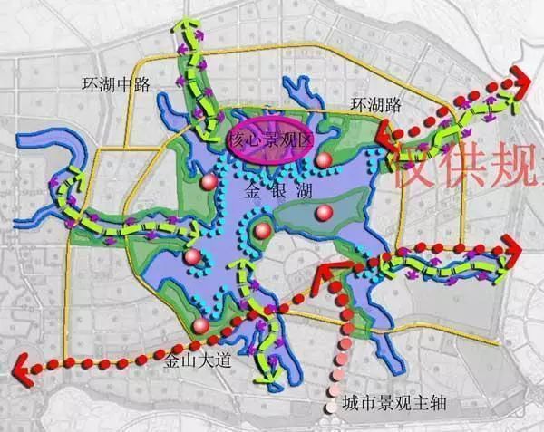 金银湖环湖中路潜力图片