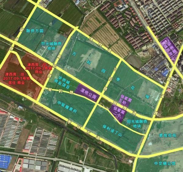 底价成交天津环城基建斩获张家窝流拍地块折合楼面价10140元㎡