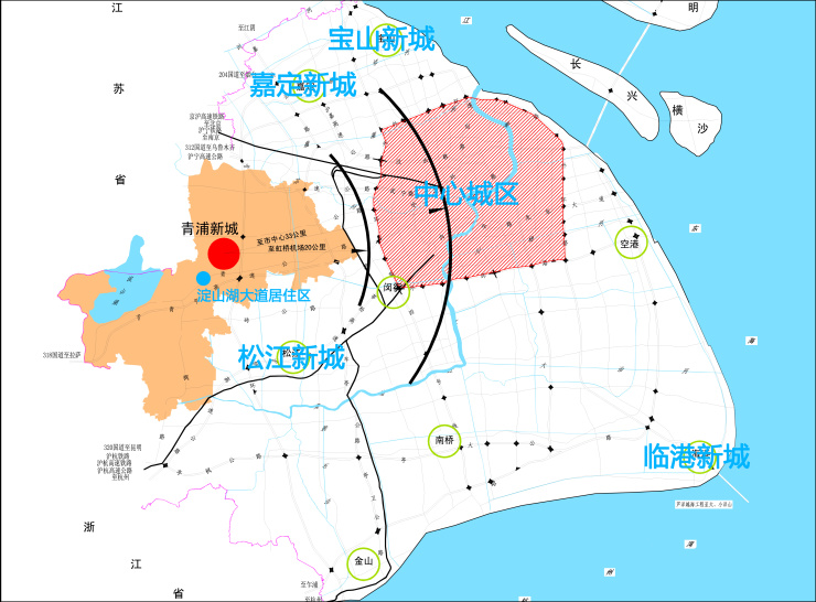 17号线淀山湖大道站居住区规划解读