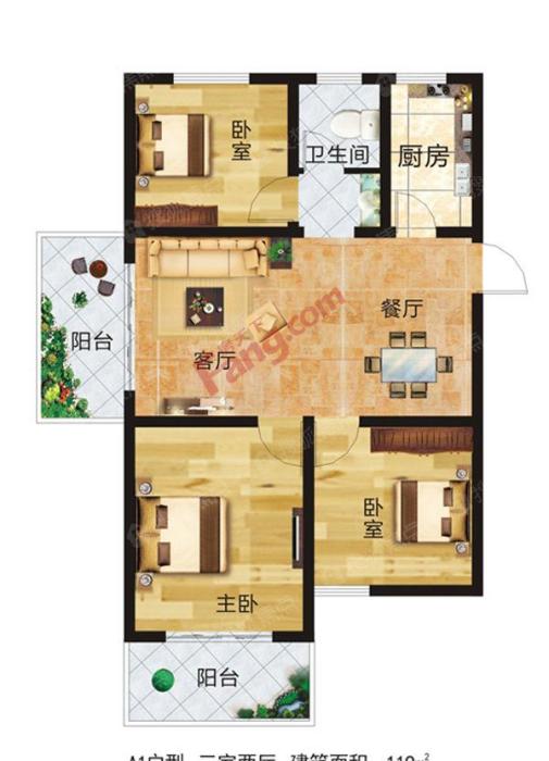 渤海国际·藏珑a1户型_渤海国际·藏珑户型图-鹤壁搜狐焦点网