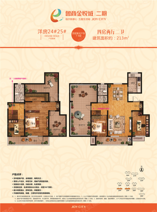 临沂鲁商金悦城户型图图片