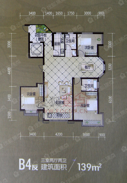 建投御河新城建投·御河新城b4反户型_建投御河新城户型图-沧州搜狐