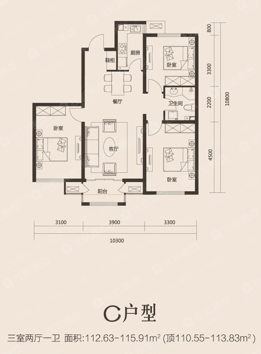 0c_阳光揽胜4.0户型图-太原搜狐焦点网