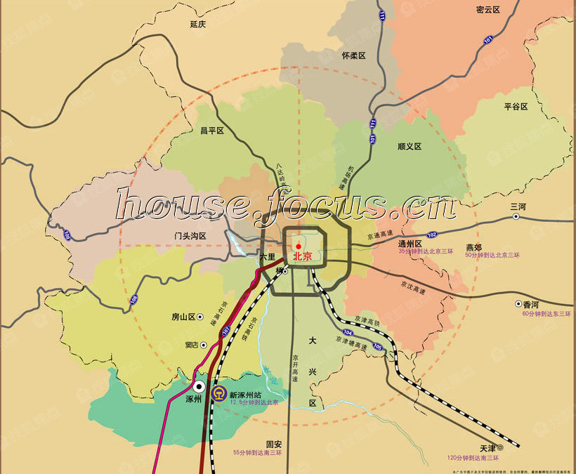 北京房山与涿州gdp对比_房山到涿州轻轨路线图