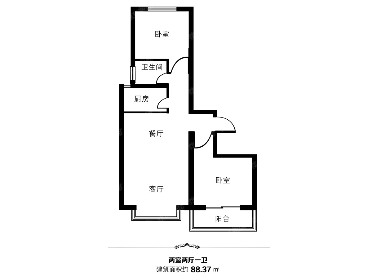 龙海南苑5号楼04_龙海南苑户型图-石家庄搜狐焦点网