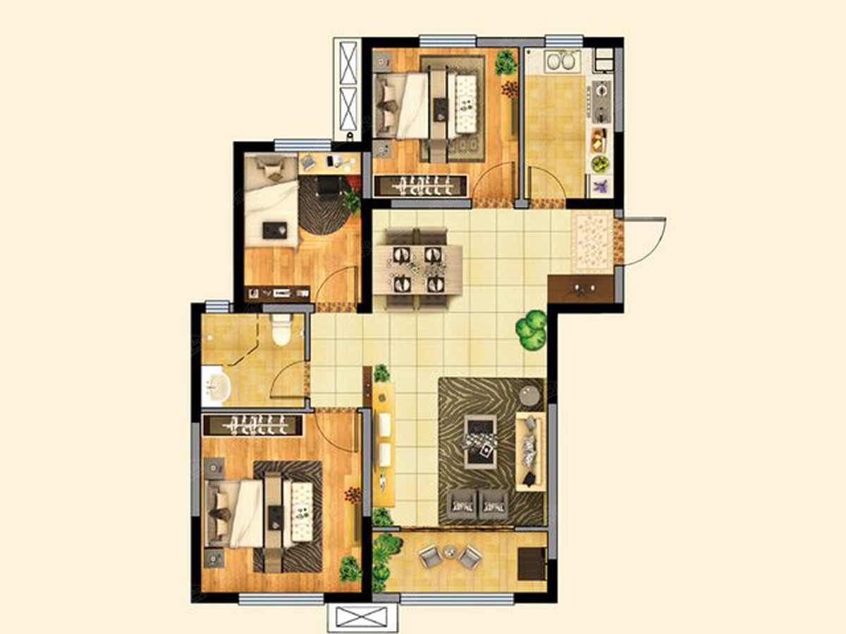 中建新悦城e2_中建新悦城户型图-济南搜狐焦点网